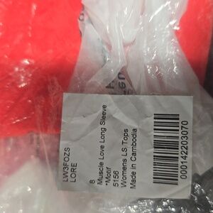 COPY - Lululemon Muscle Love Long Sleeve *Motif